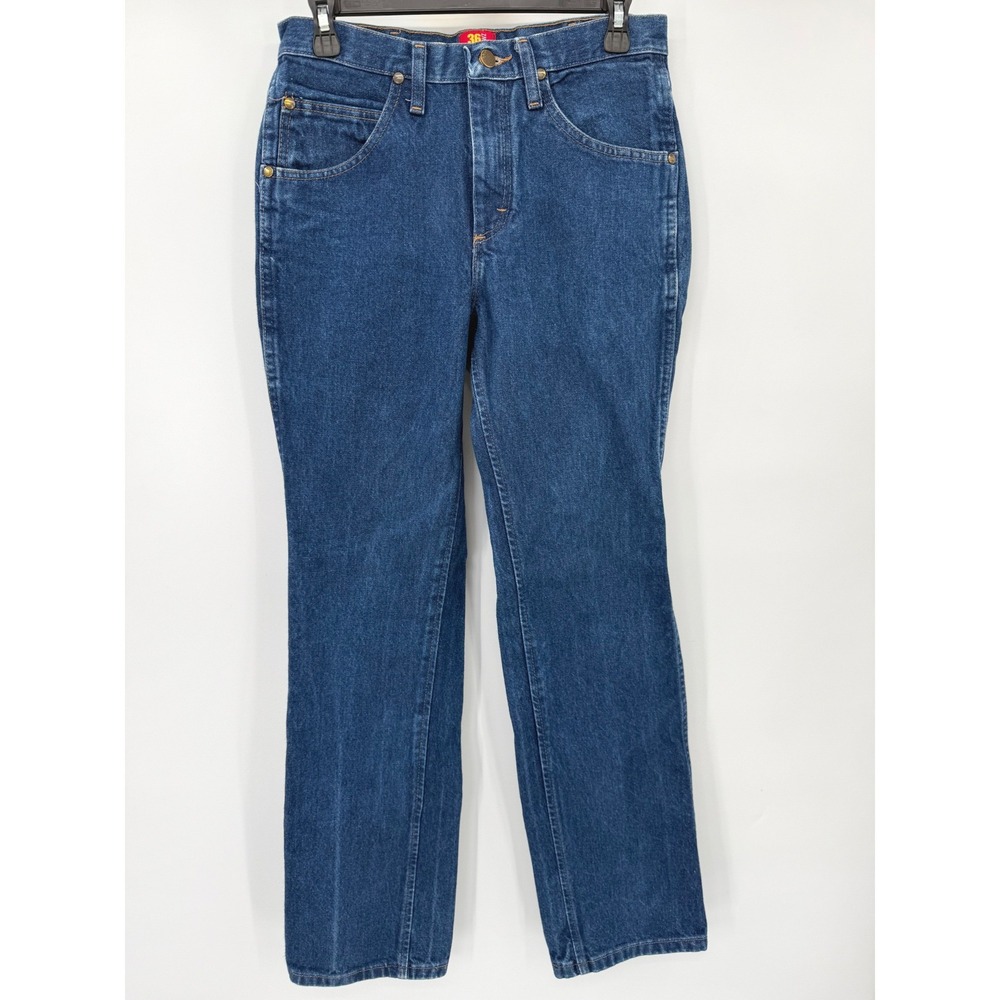 Wrangler Jeans Mens 30x32 Blue Cowboy Cut 36MWZ‎ Slim Fit Straight Leg Denim